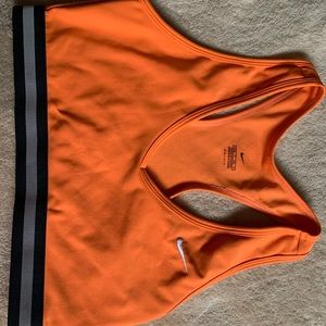 REVISED! Nike Orange Sports Bra Size Small (S)